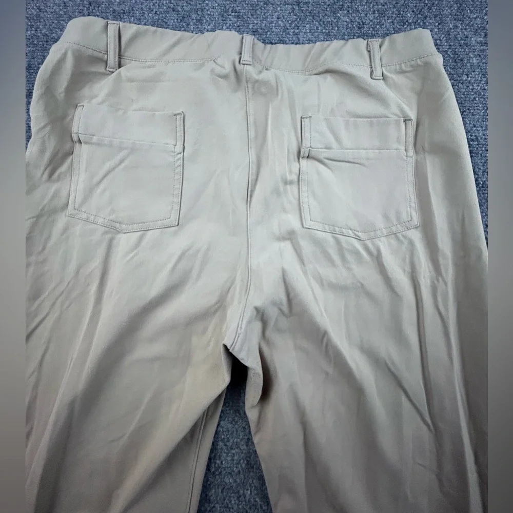 Yogipace Women’s Pull On Pants Pockets Beige Size XXL
